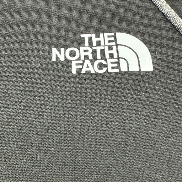 The North Face Top Womens Small Black Gray 1/4 Zip Pullover Long Sleeves‎ Active - Picture 3 of 11
